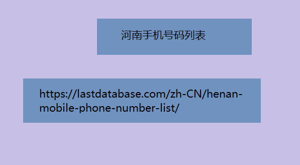 河南手机号码列表