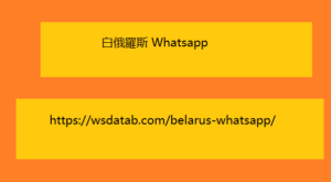 白俄羅斯 Whatsapp