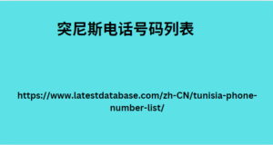 突尼斯电话号码列表